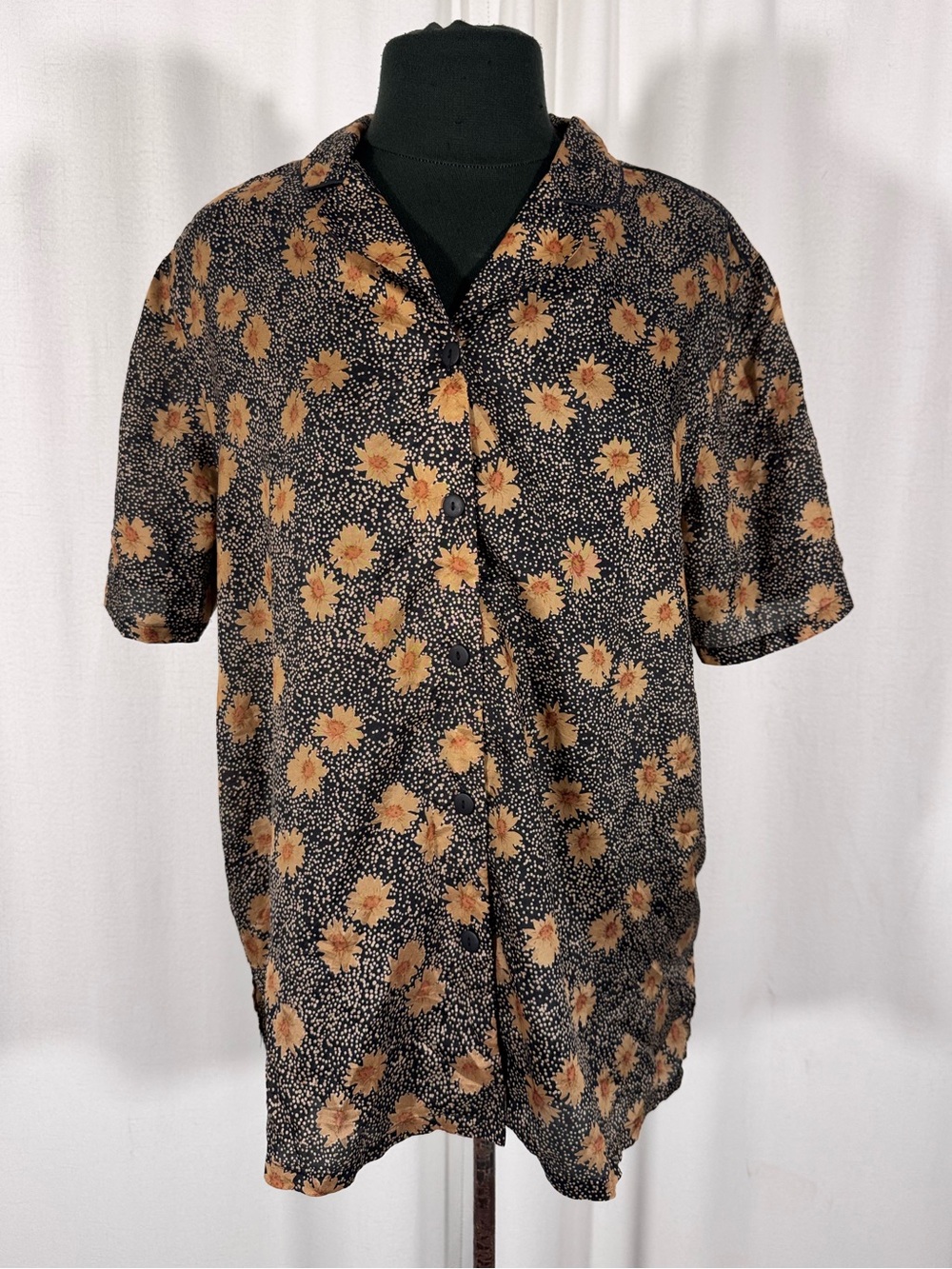 Vintage Anna & Frank Silk Floral Blouse